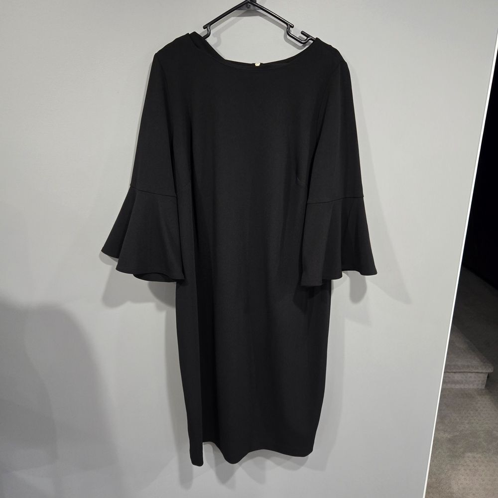 Calvin Klein Black Long Sleeve Dress - Picture 7 of 17